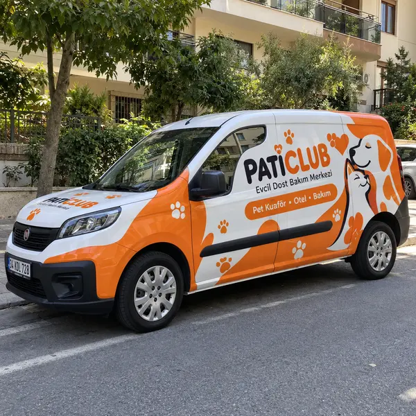 Araç Giydirme ve Filo Reklam Kaplama örnek görsel 5