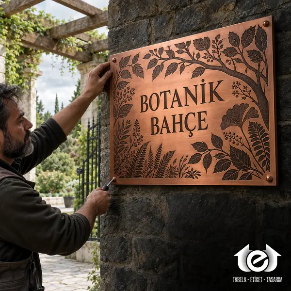 Asit İndirme Etiket – Botanik bahçede korunaklı bakır giriş uygulaması
