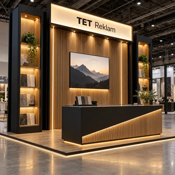 Fuar Promosyon Masası (Display Stand) örnek görsel 8