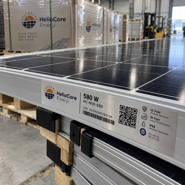 GES ve Solar Panel Etiketi örnek görsel 3
