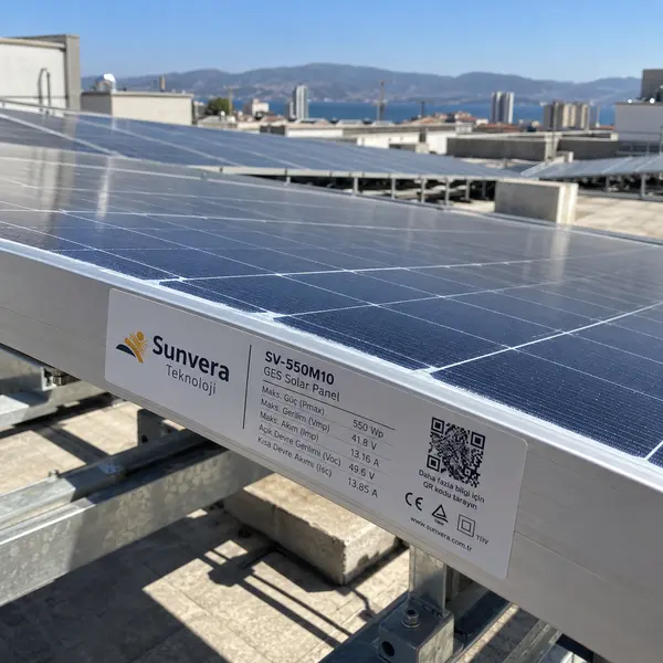 GES ve Solar Panel Etiketi örnek görsel 4