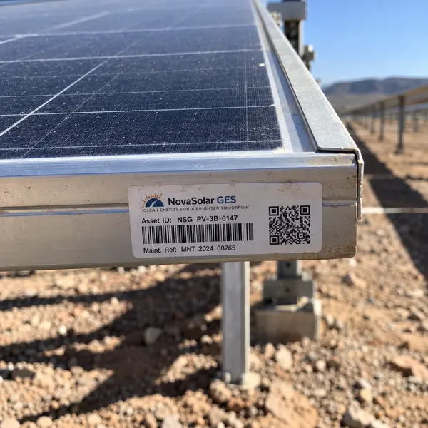 GES ve Solar Panel Etiketi örnek görsel 5