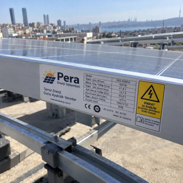 GES ve Solar Panel Etiketi örnek görsel 8