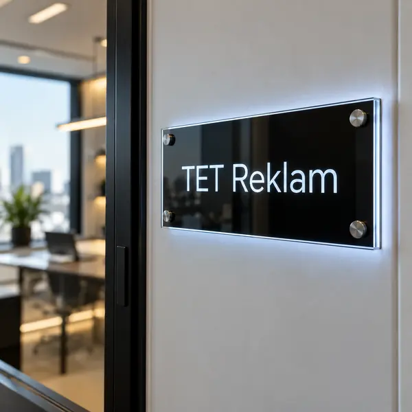 Işıklı (LED) Kapı İsimliği örnek görsel 11
