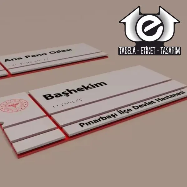 Magnet Kapı İsimliği