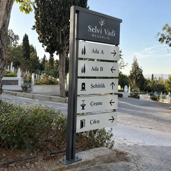 Mezarlık Levhası örnek görsel 2