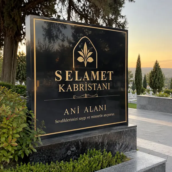 Mezarlık Levhası örnek görsel 9