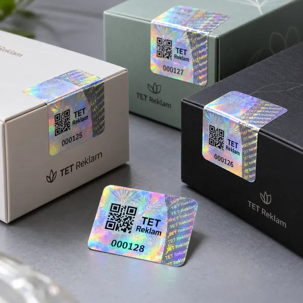 Numaratörlü Etiket (Hologram, Seri Numaralı) örnek görsel 4