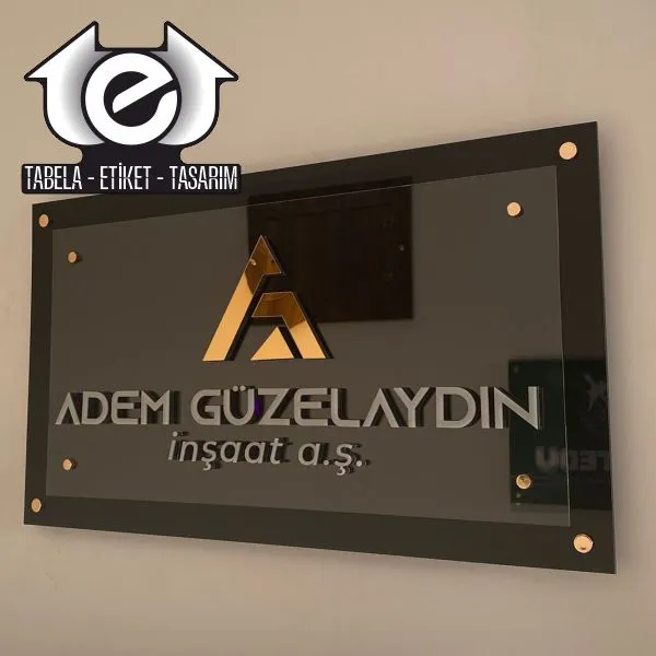 Özel Tasarım Kapı İsimliği