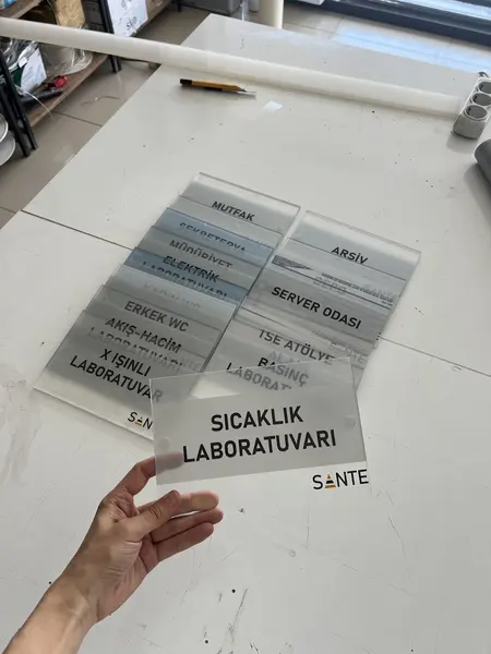 Pleksi Logo Tabela ve Harf Kesim örnek uygulama fotoğrafı 16