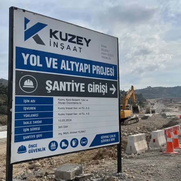 Şantiye Tabelası örnek görsel 2
