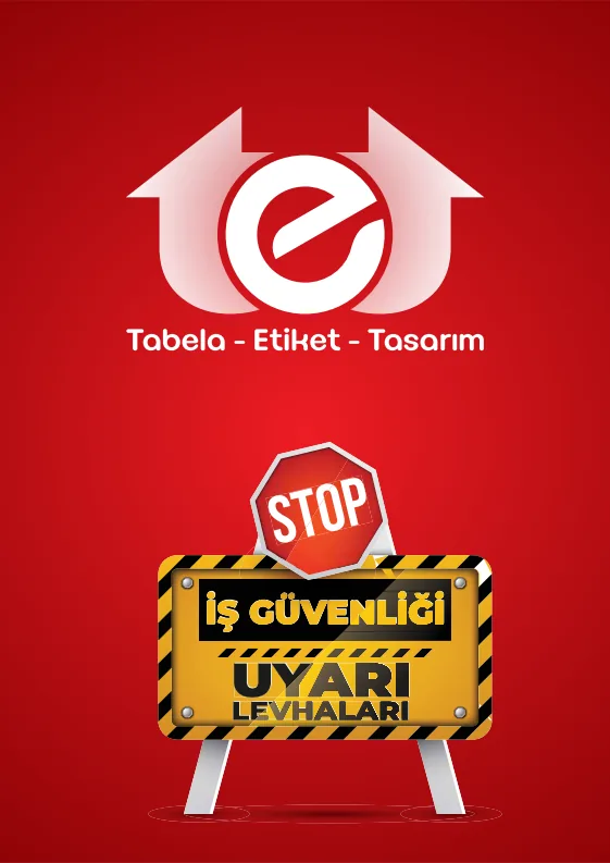 TET Reklam iş güvenliği uyarı levhaları kataloğu kapağı